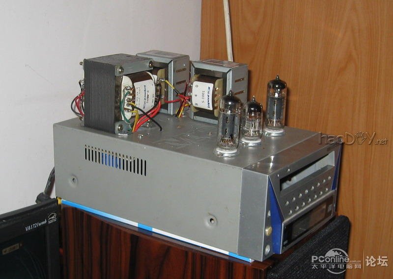 点击查看原图 分享一下自己做的胆机小音响