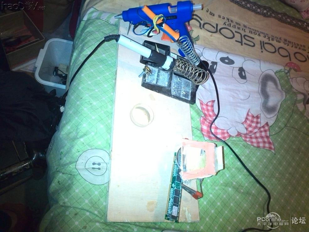 点击查看原图 倾心打造零元放大镜烙铁架夹具