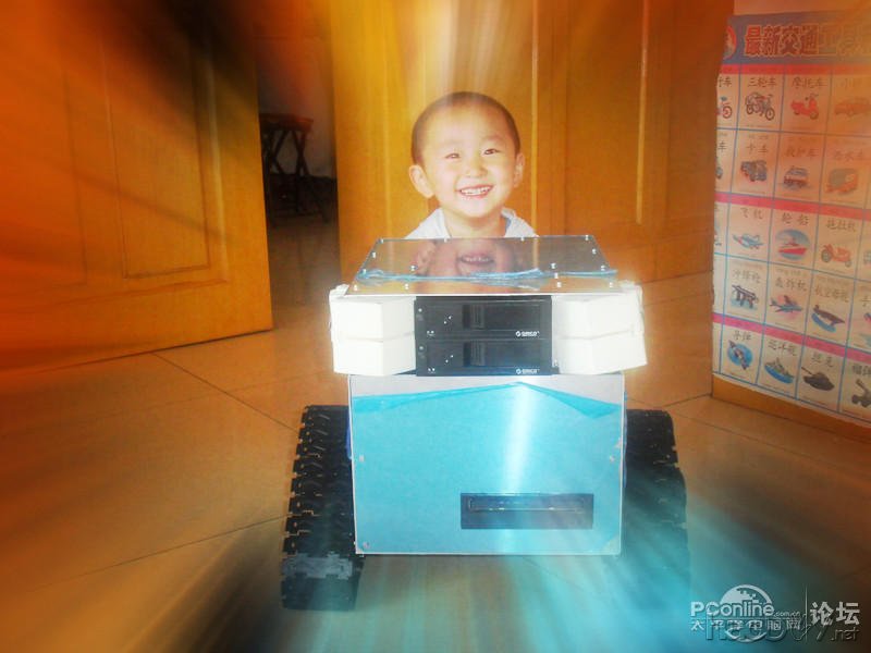 点击查看原图 非俄罗斯瓦力 !大尺寸!铝制机箱!DIY