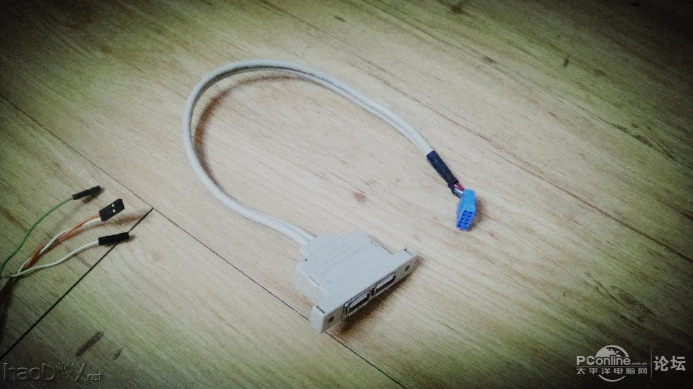 点击查看原图 给岳父母制作的超炫红色mini小机箱