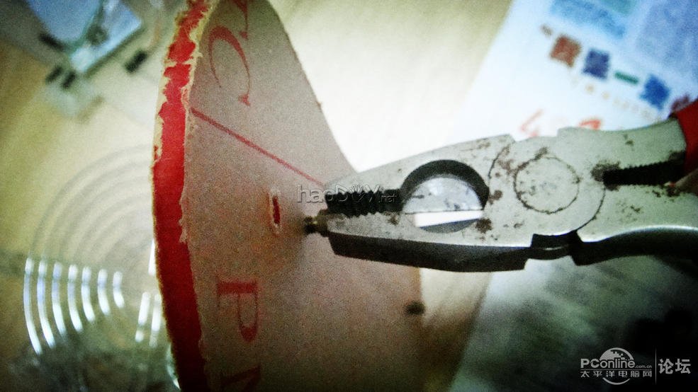 点击查看原图 给岳父母制作的超炫红色mini小机箱