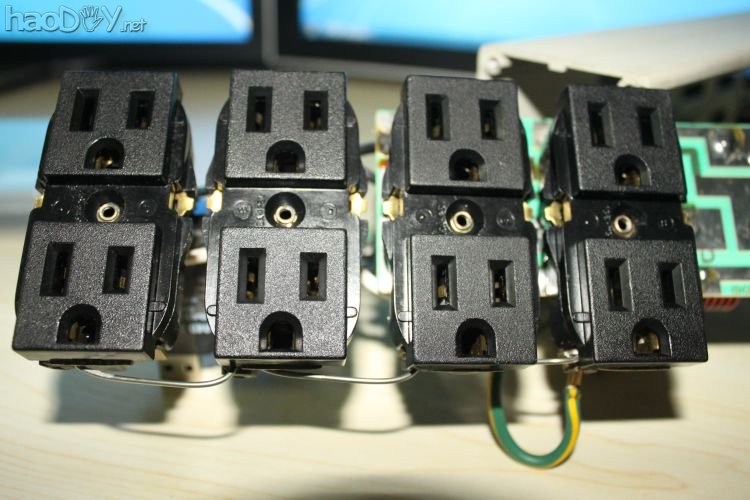 点击查看原图 不怕雷爷爷,TRIPP LIET防雷滤波排插+DIY改装