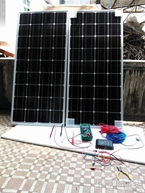 点击查看原图 狂砸RMB建600W太阳能发电系统