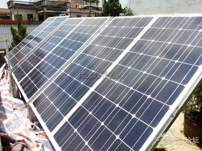 点击查看原图 狂砸RMB建600W太阳能发电系统