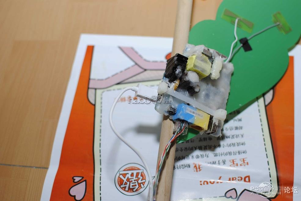 点击查看原图 NETGEAR PR2000蜡防水处理的室外使用改造