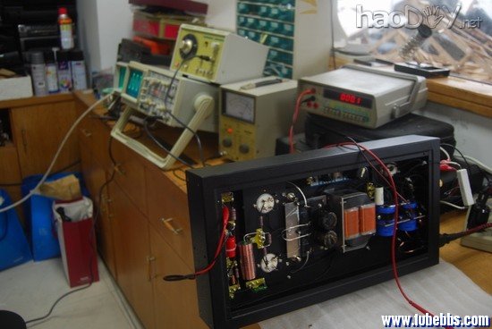 300B电子管并管单端胆机的制作