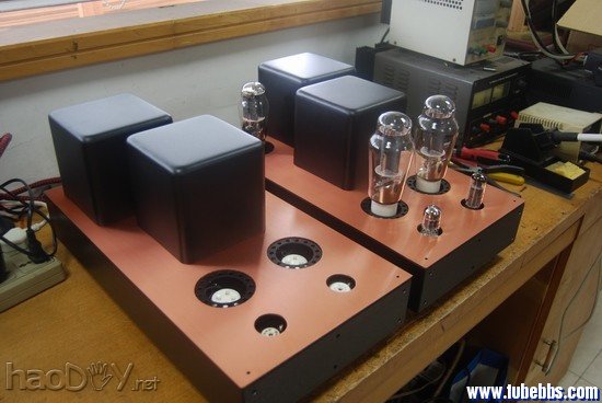 300B电子管并管单端胆机的制作