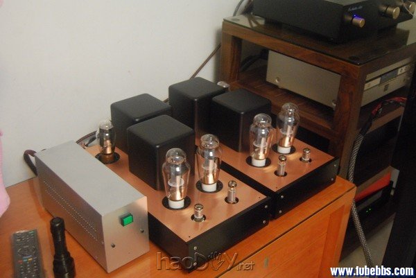 300B电子管并管单端胆机的制作