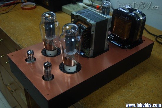 300B电子管并管单端胆机的制作