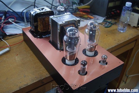 300B电子管并管单端胆机的制作