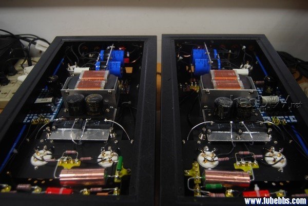 300B电子管并管单端胆机的制作