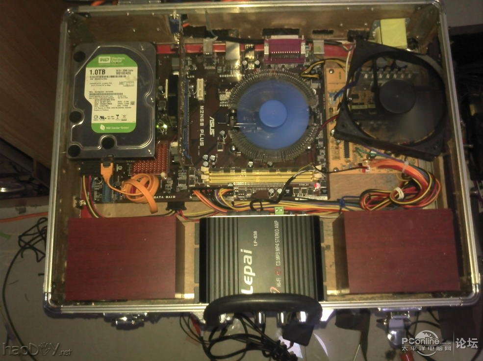 点击查看原图 自制的手提电脑升级 第二部