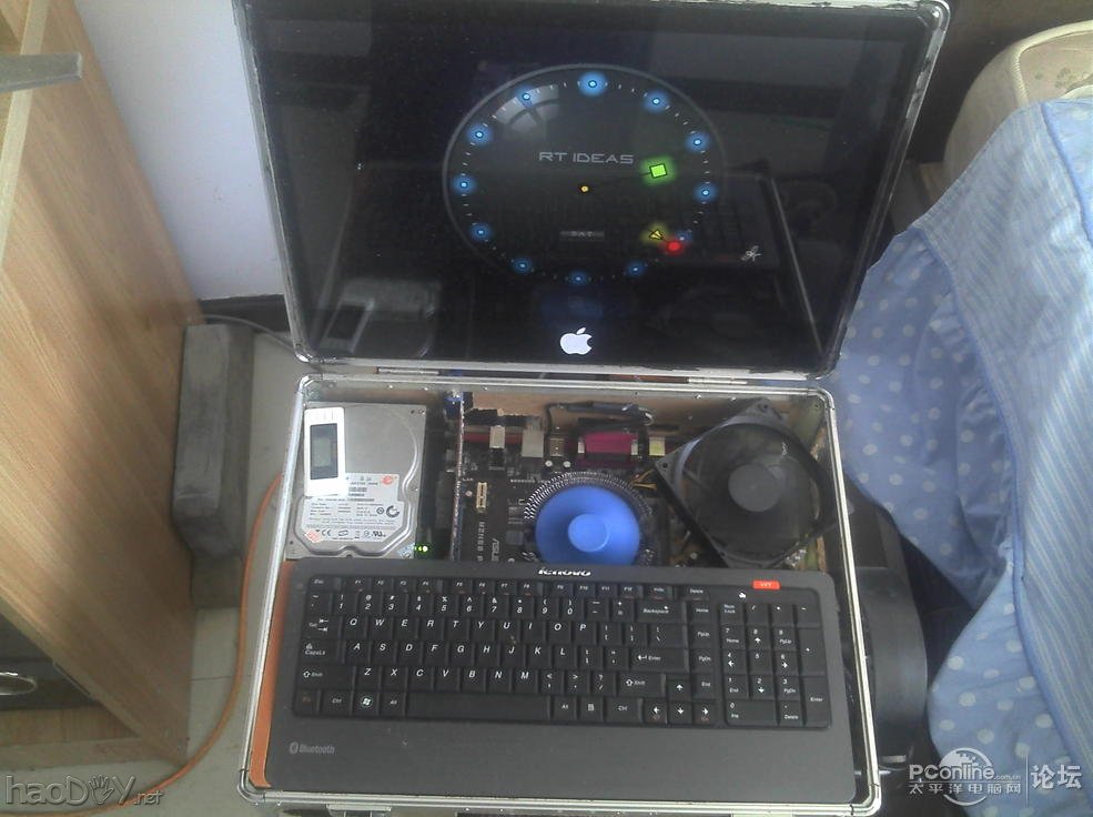 点击查看原图 自制的手提电脑升级 第二部