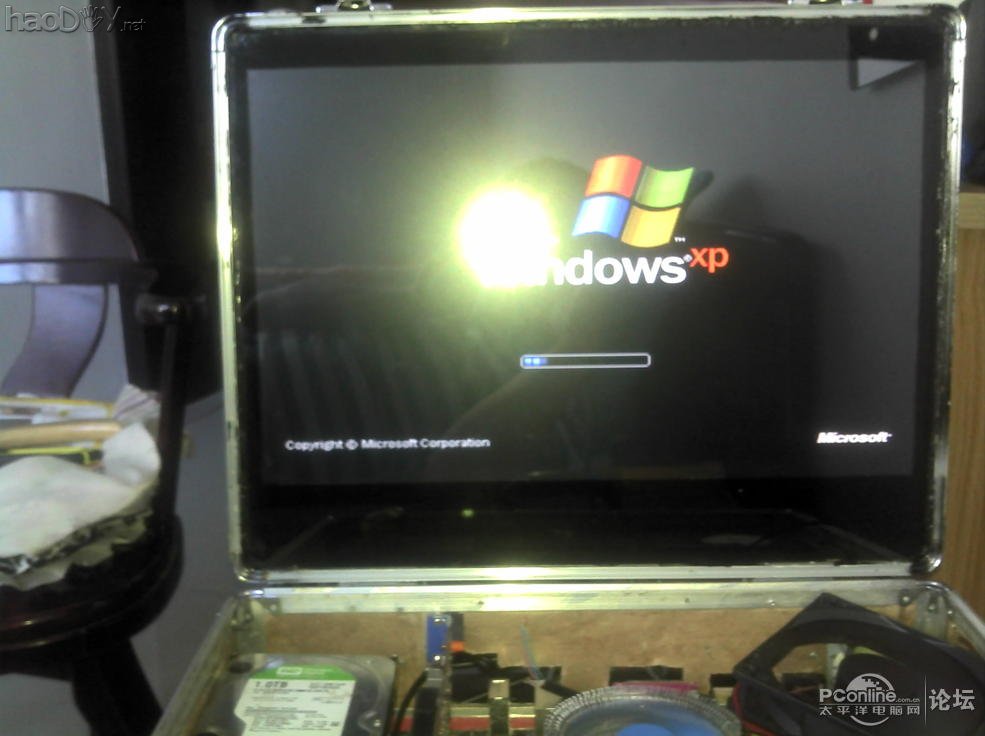 点击查看原图 自制的手提电脑升级 第二部
