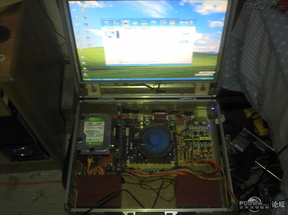 点击查看原图 自制的手提电脑升级 第二部