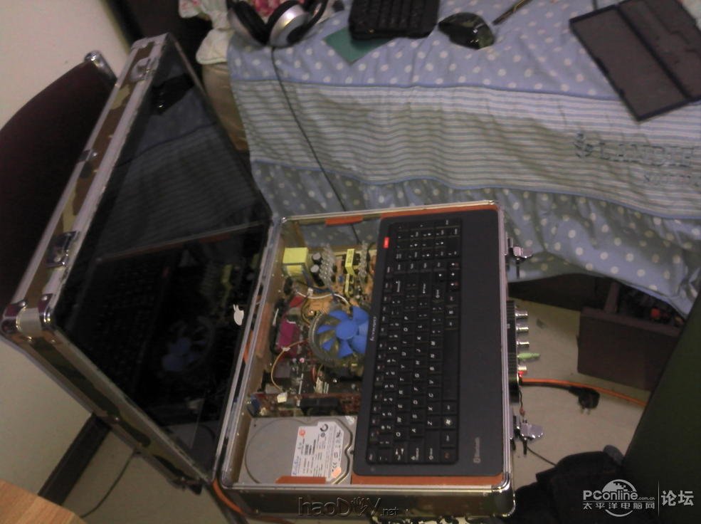 点击查看原图 自制的手提电脑升级 第二部