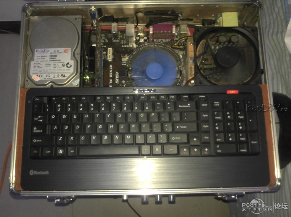 点击查看原图 自制的手提电脑升级 第二部