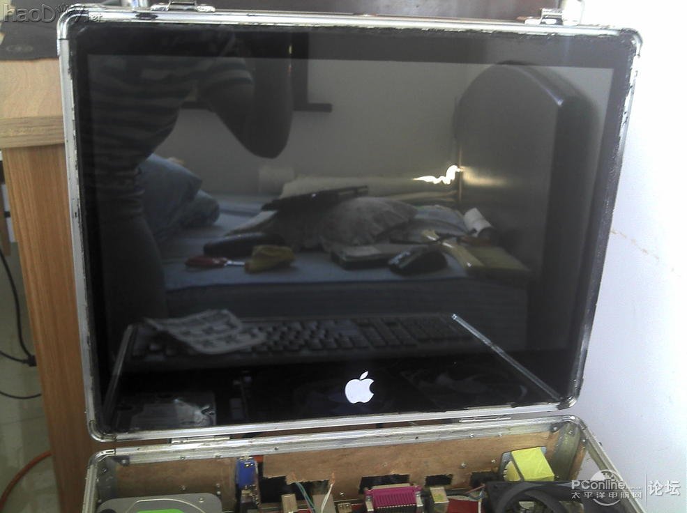 点击查看原图 自制的手提电脑升级 第二部