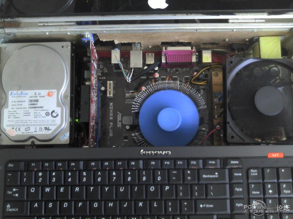 点击查看原图 自制的手提电脑升级 第二部