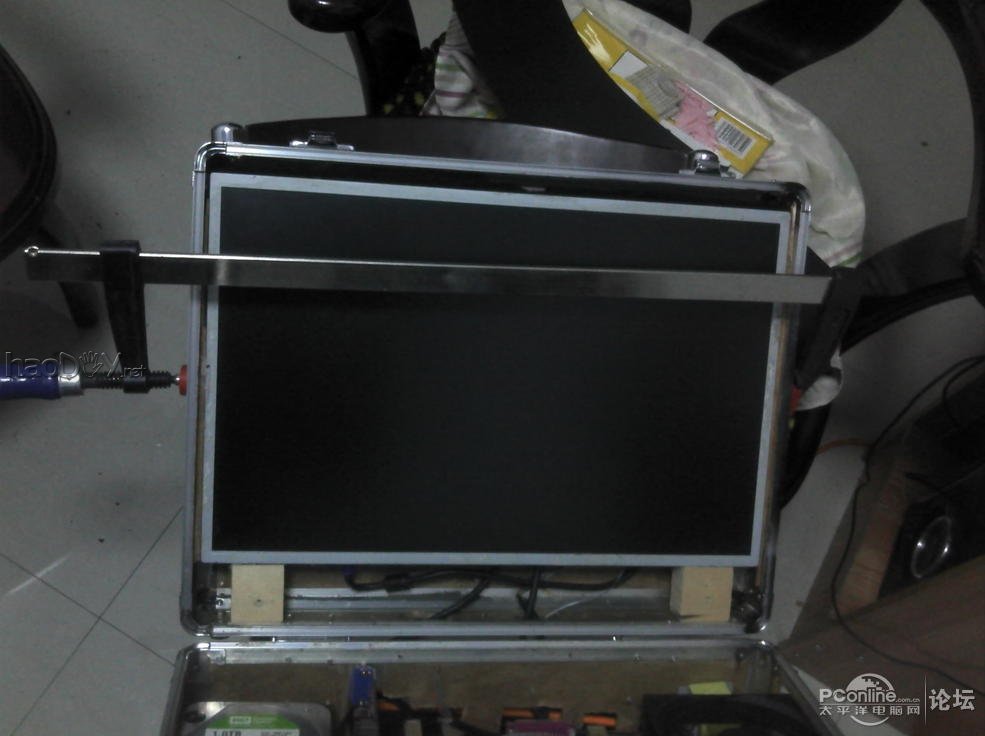 点击查看原图 自制的手提电脑升级 第二部