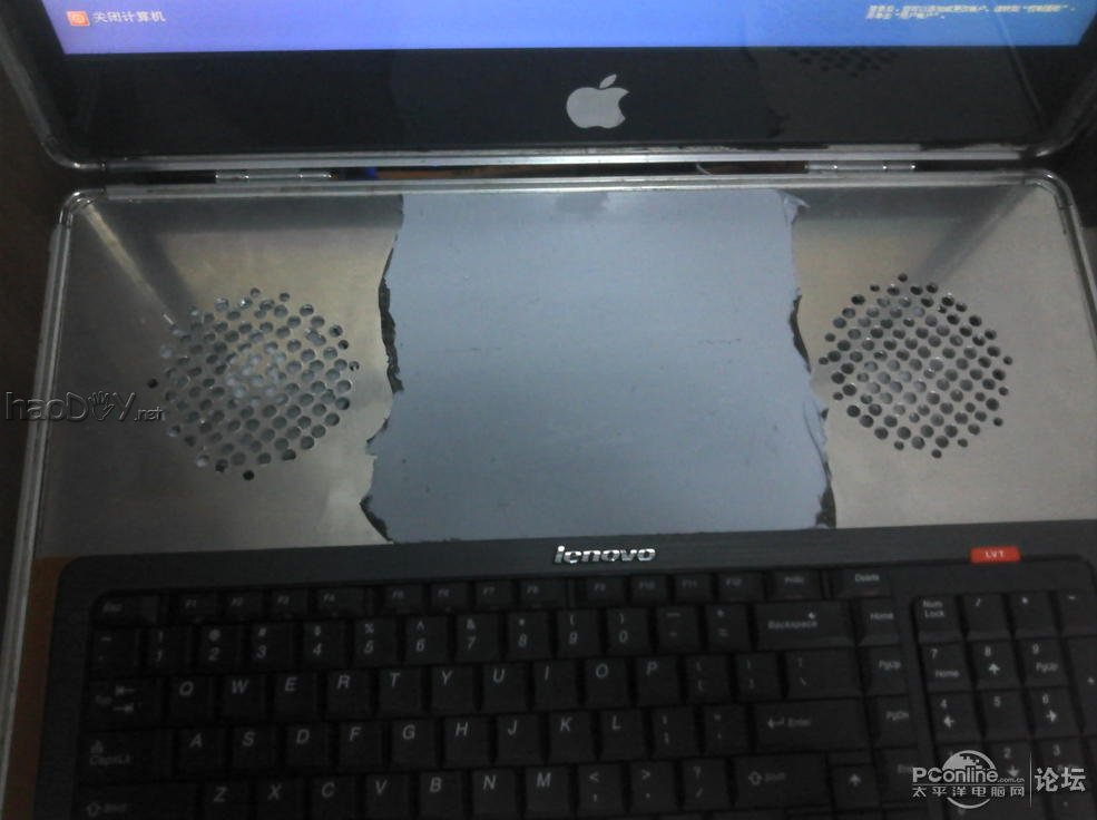 点击查看原图 自制的手提电脑升级 第二部