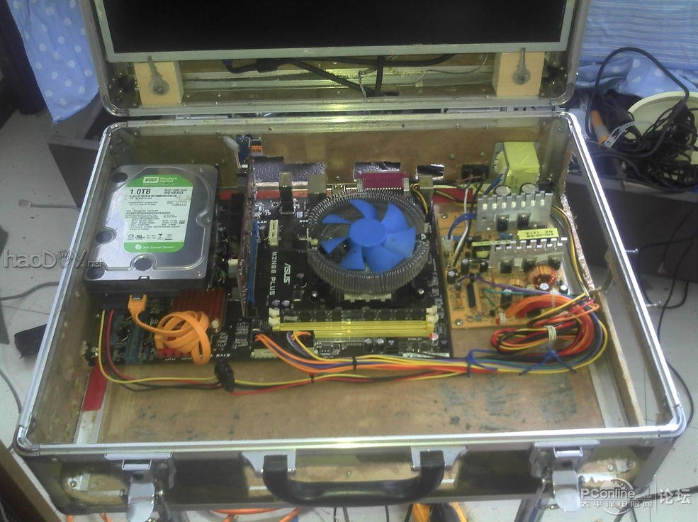 点击查看原图 自制的手提电脑升级 第二部