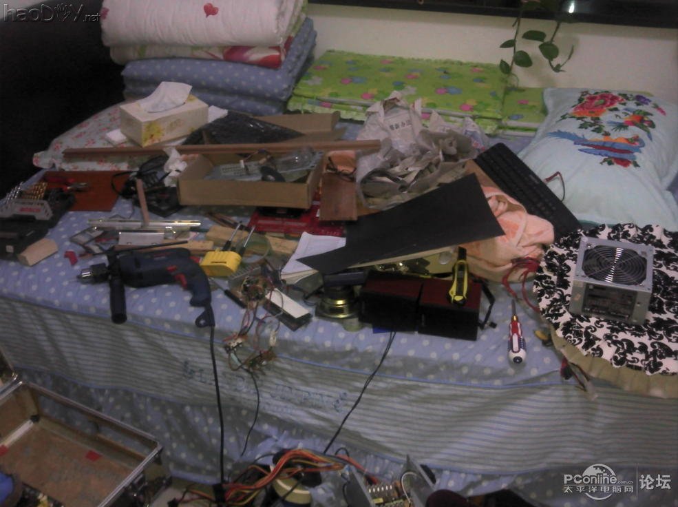 点击查看原图 自制的手提电脑升级 第二部