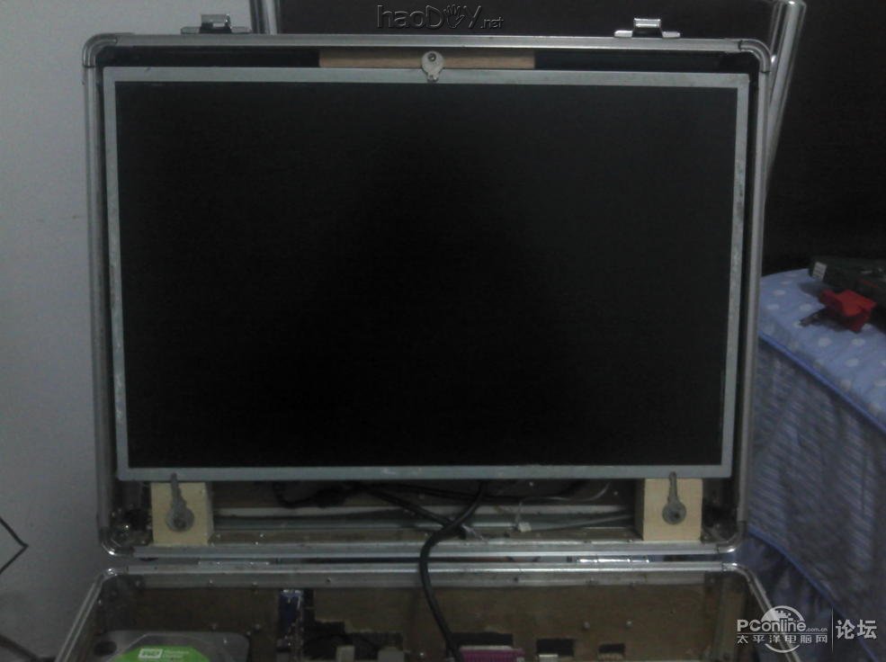 点击查看原图 自制的手提电脑升级 第二部