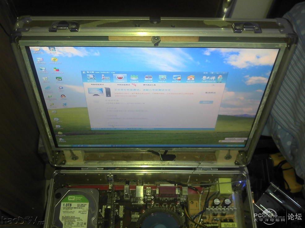 点击查看原图 自制的手提电脑升级 第二部