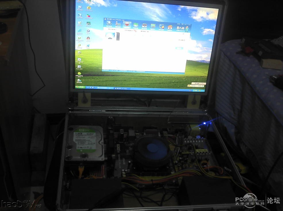 点击查看原图 自制的手提电脑升级 第二部