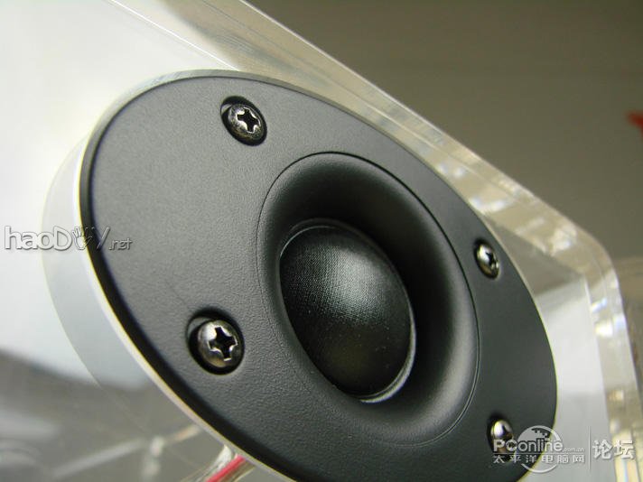 点击查看原图 大出血一千大洋制发烧透明亚克力5寸无源书架音箱,HI-FI桌面音响