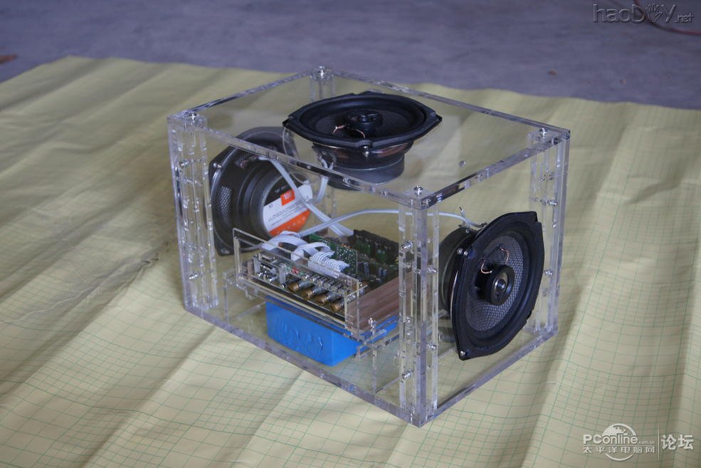 点击查看原图 这里也晒一下DIY单车音箱