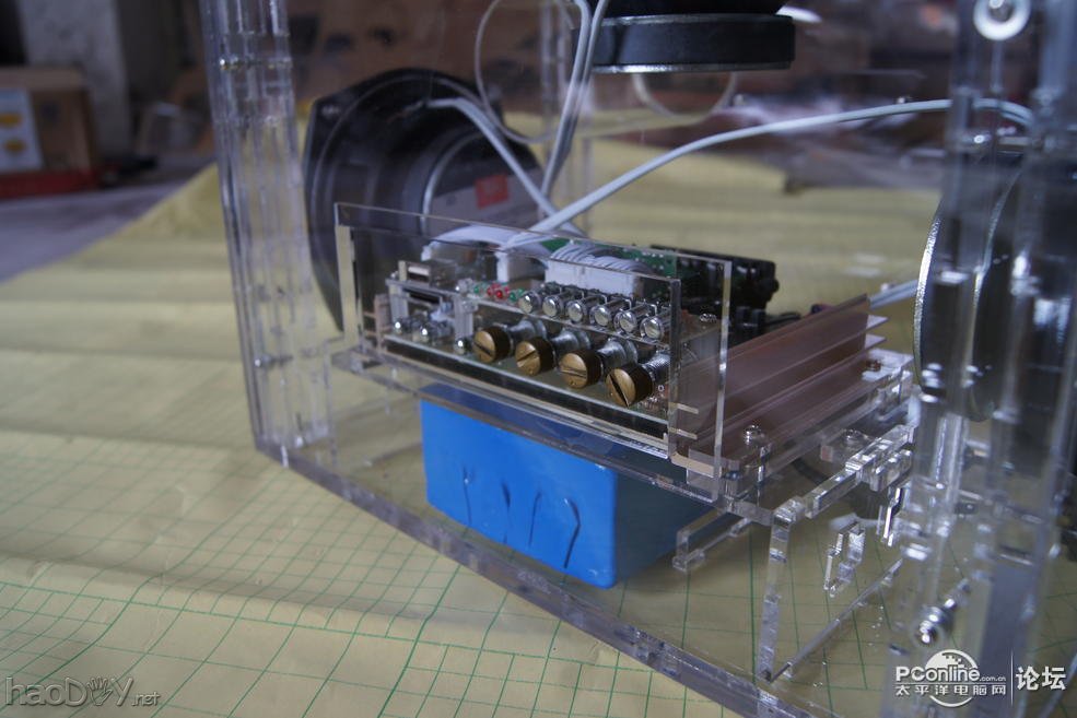 点击查看原图 这里也晒一下DIY单车音箱