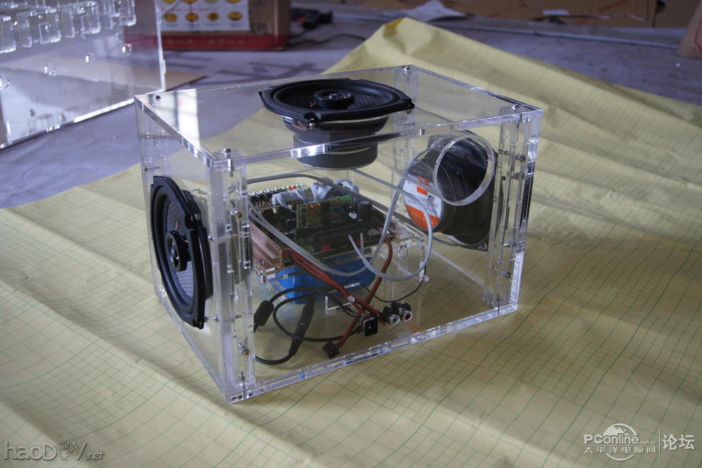 点击查看原图 这里也晒一下DIY单车音箱