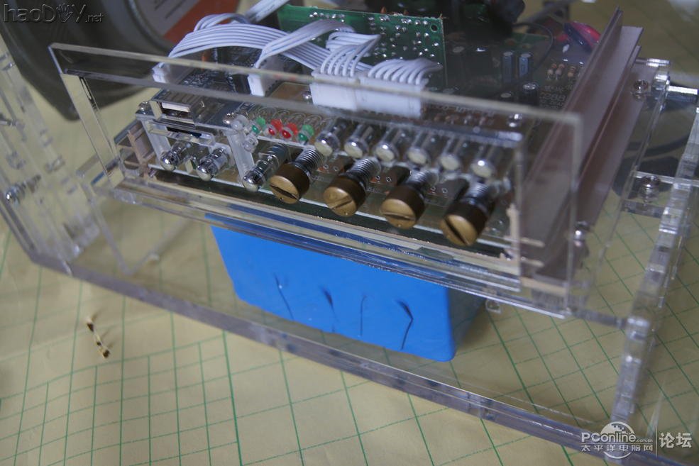 点击查看原图 这里也晒一下DIY单车音箱