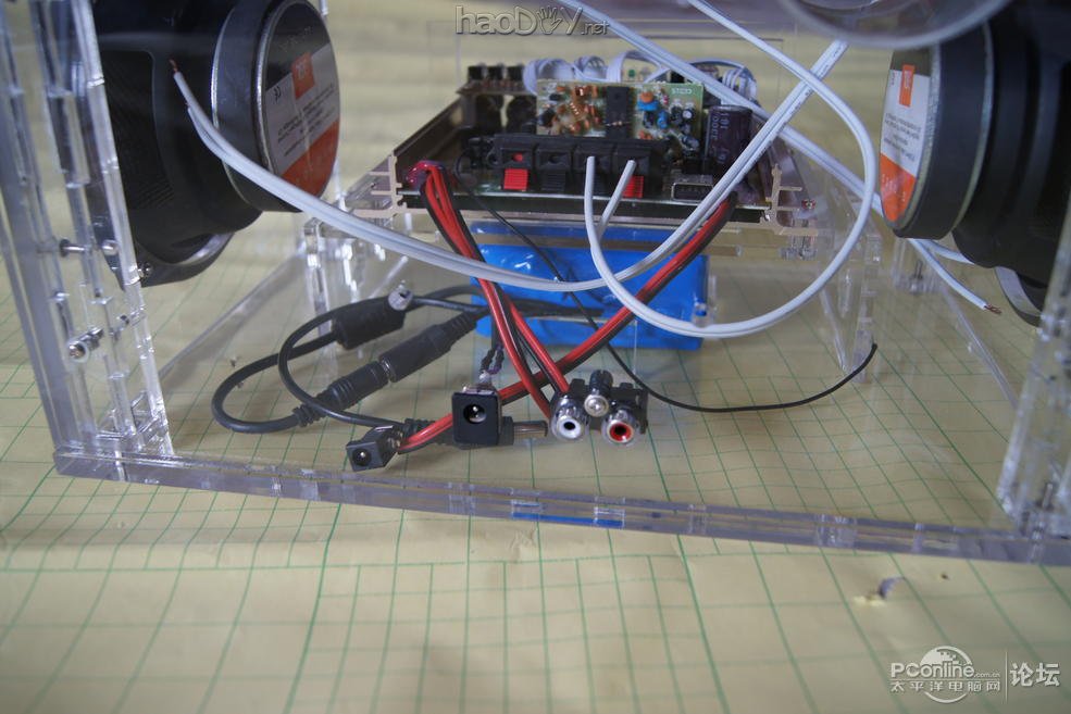 点击查看原图 这里也晒一下DIY单车音箱