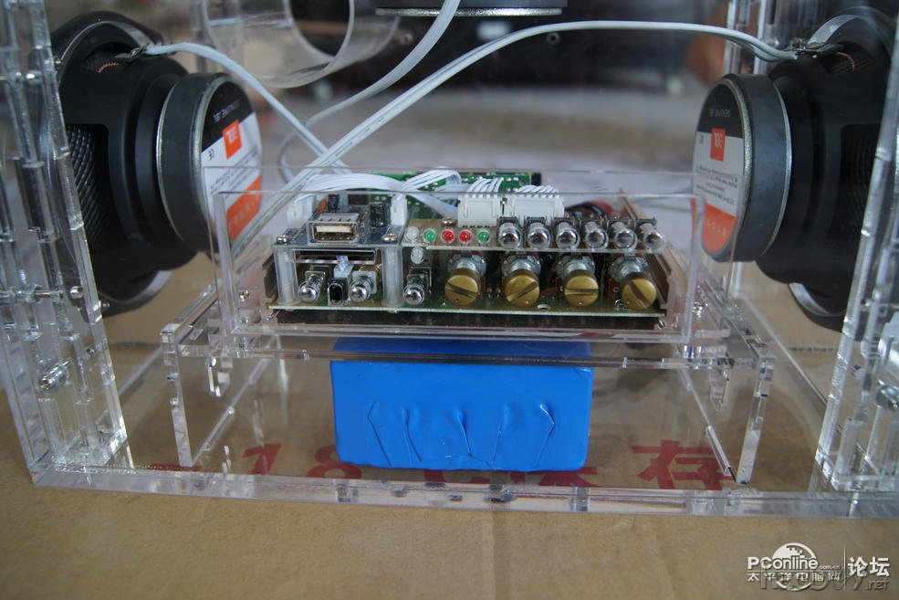 点击查看原图 这里也晒一下DIY单车音箱