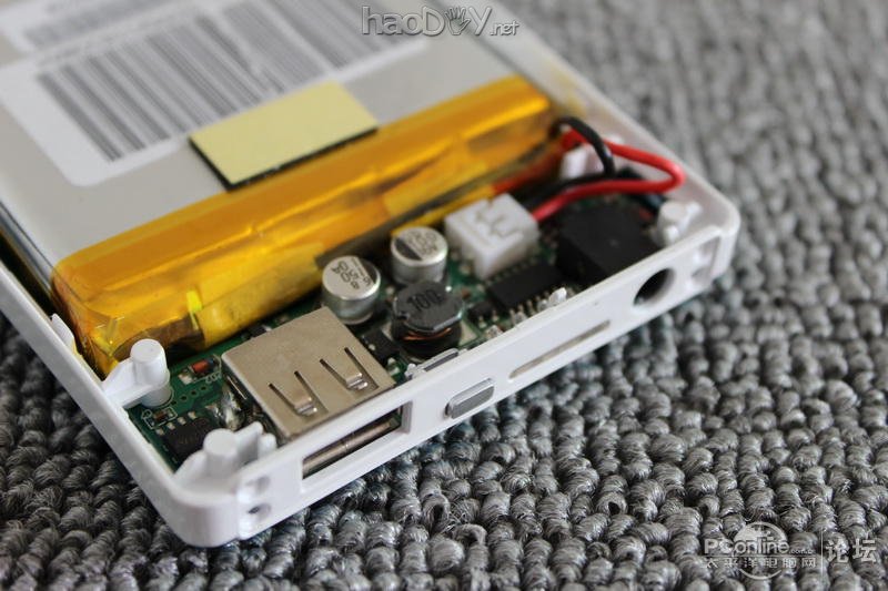 点击查看原图 折腾无止尽,DIY手机移动电源无线点金石充电