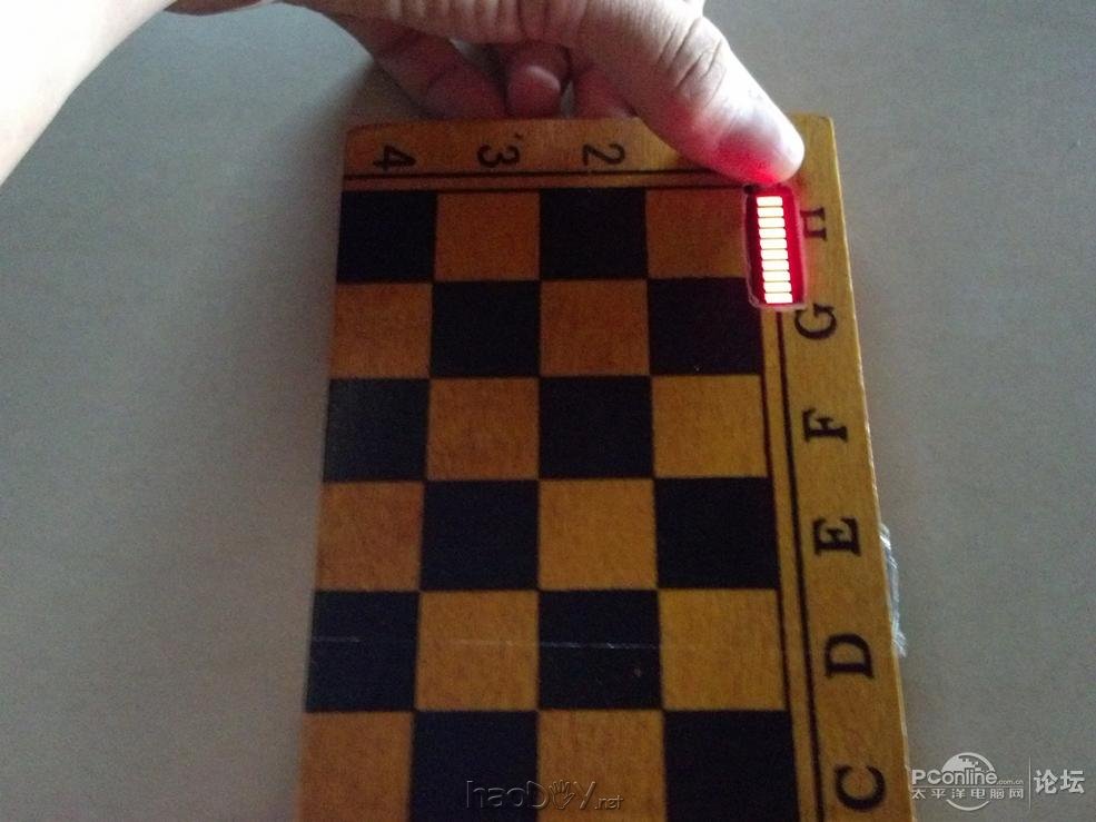 点击查看原图 自制棋盘移动电源+暴改无线耳机充电