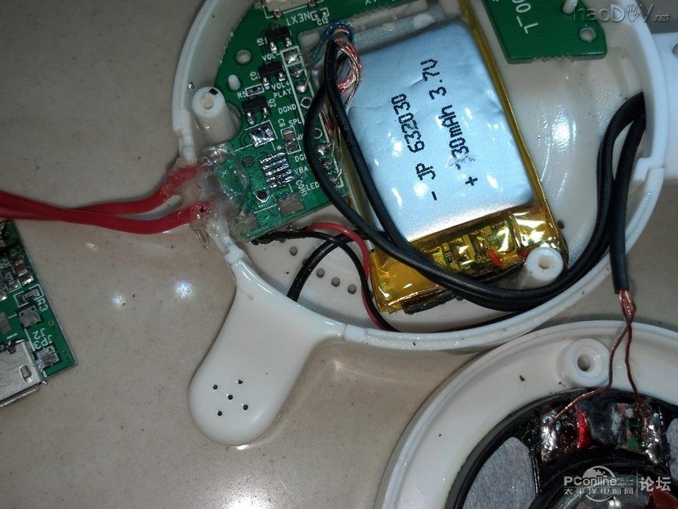 点击查看原图 自制棋盘移动电源+暴改无线耳机充电