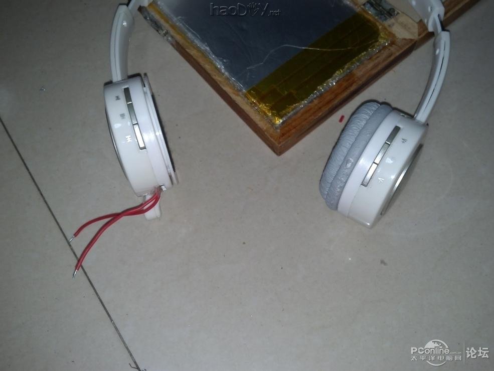 点击查看原图 自制棋盘移动电源+暴改无线耳机充电