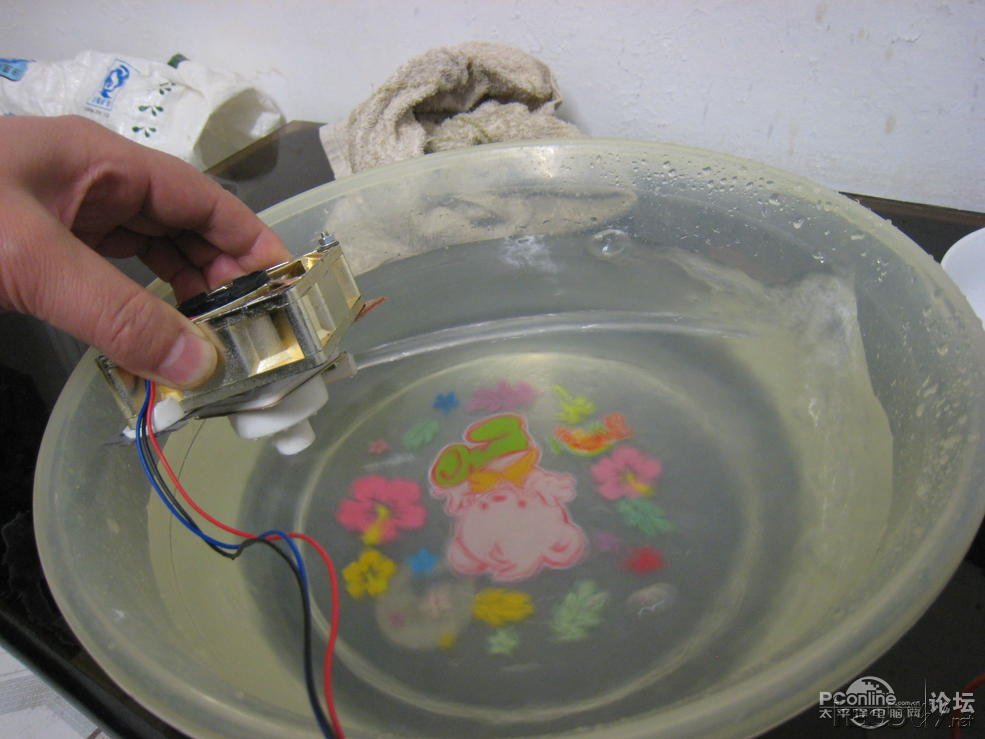 点击查看原图 风扇电机改制全密封12V小水泵