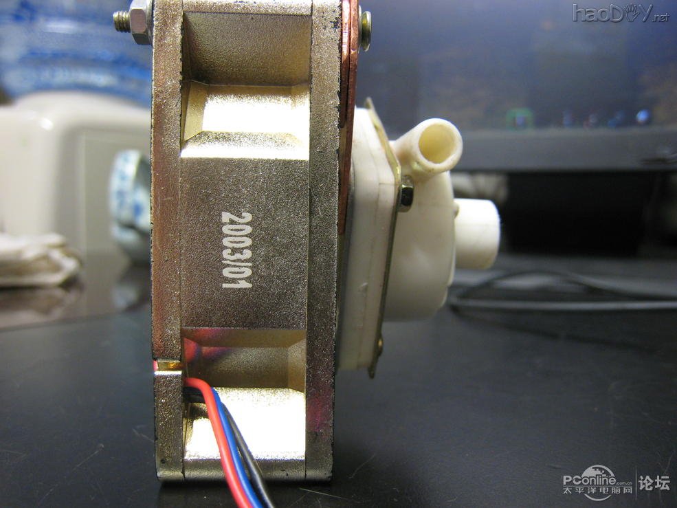 点击查看原图 风扇电机改制全密封12V小水泵