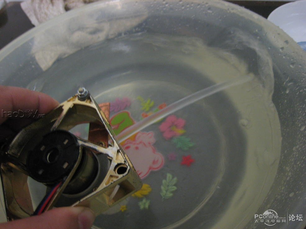 点击查看原图 风扇电机改制全密封12V小水泵