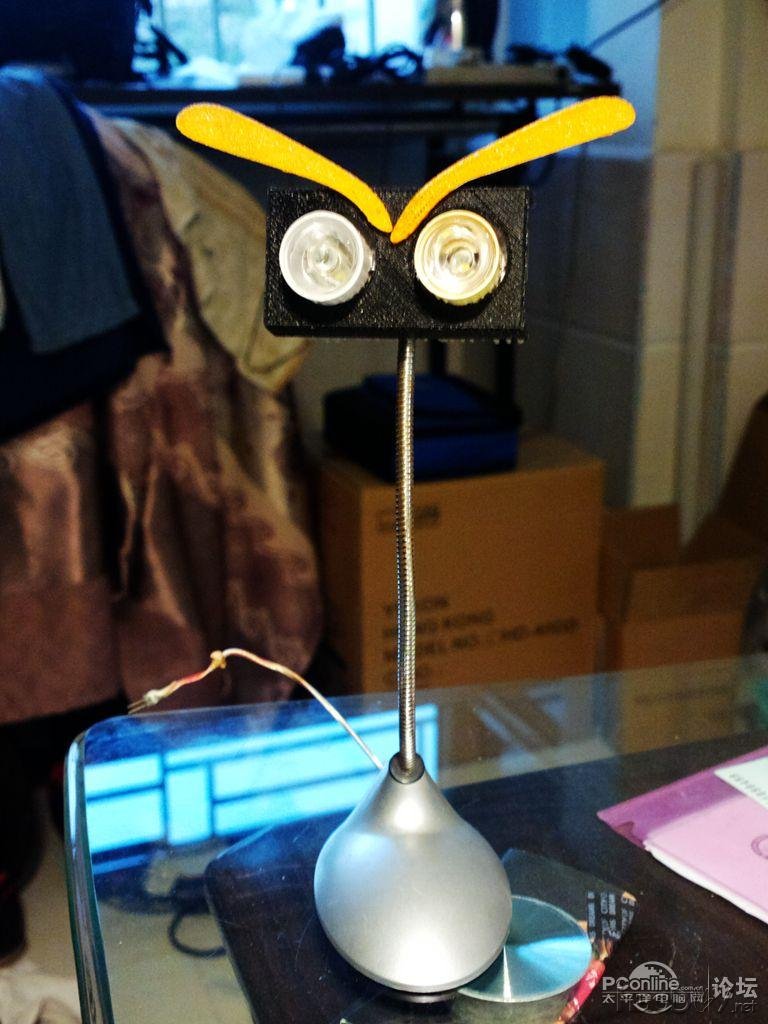 点击查看原图 1w大功率发光 led小灯台灯也卖萌 2_2