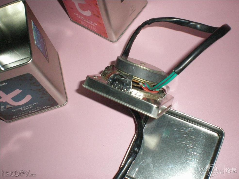 点击查看原图 非常漂亮"红罐蓝罐"茶叶罐小音箱,功能:带遥控MP3+SD读卡+读U