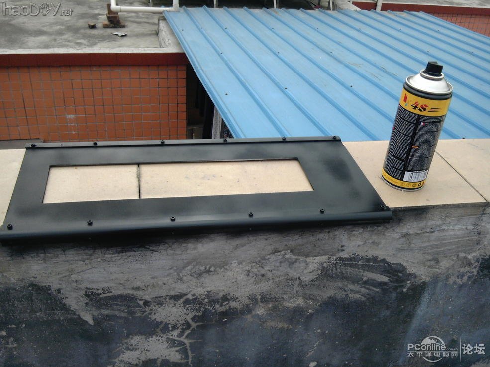 点击查看原图 手工DIY的全铝机箱