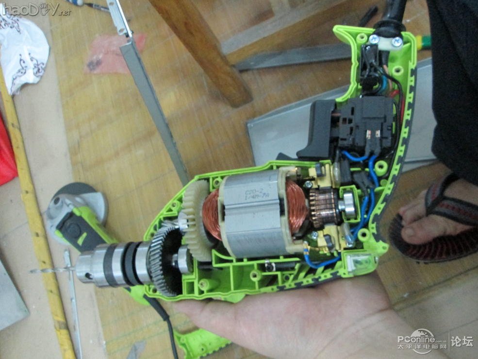 点击查看原图 手工DIY的全铝机箱