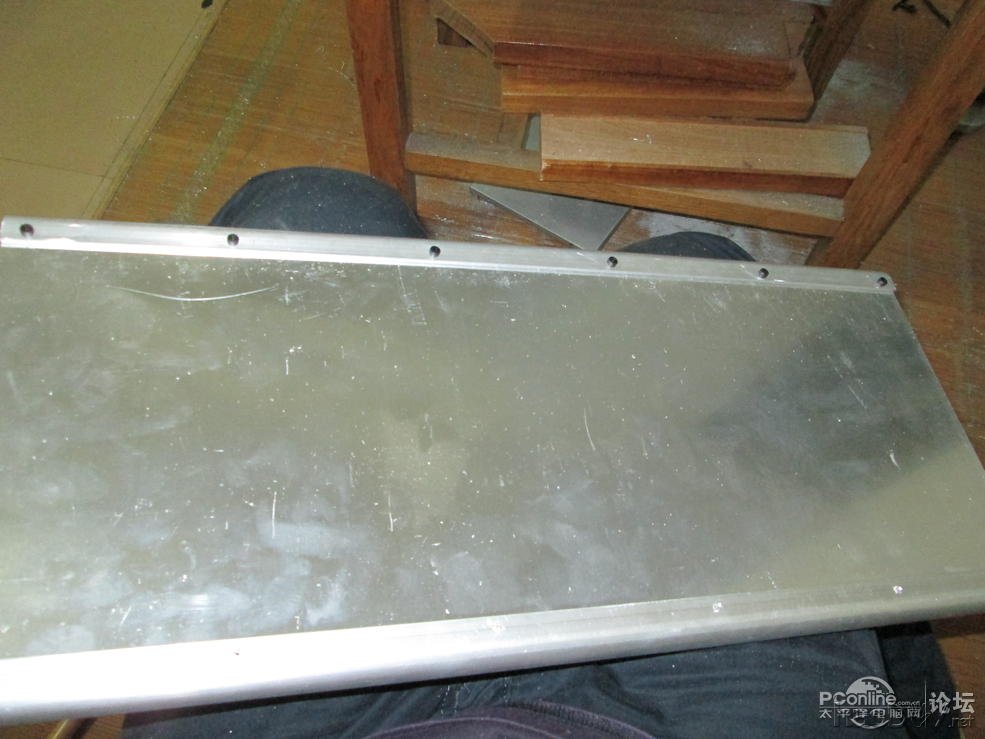 点击查看原图 手工DIY的全铝机箱