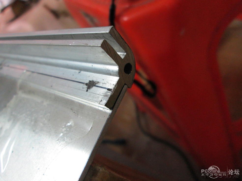 点击查看原图 手工DIY的全铝机箱